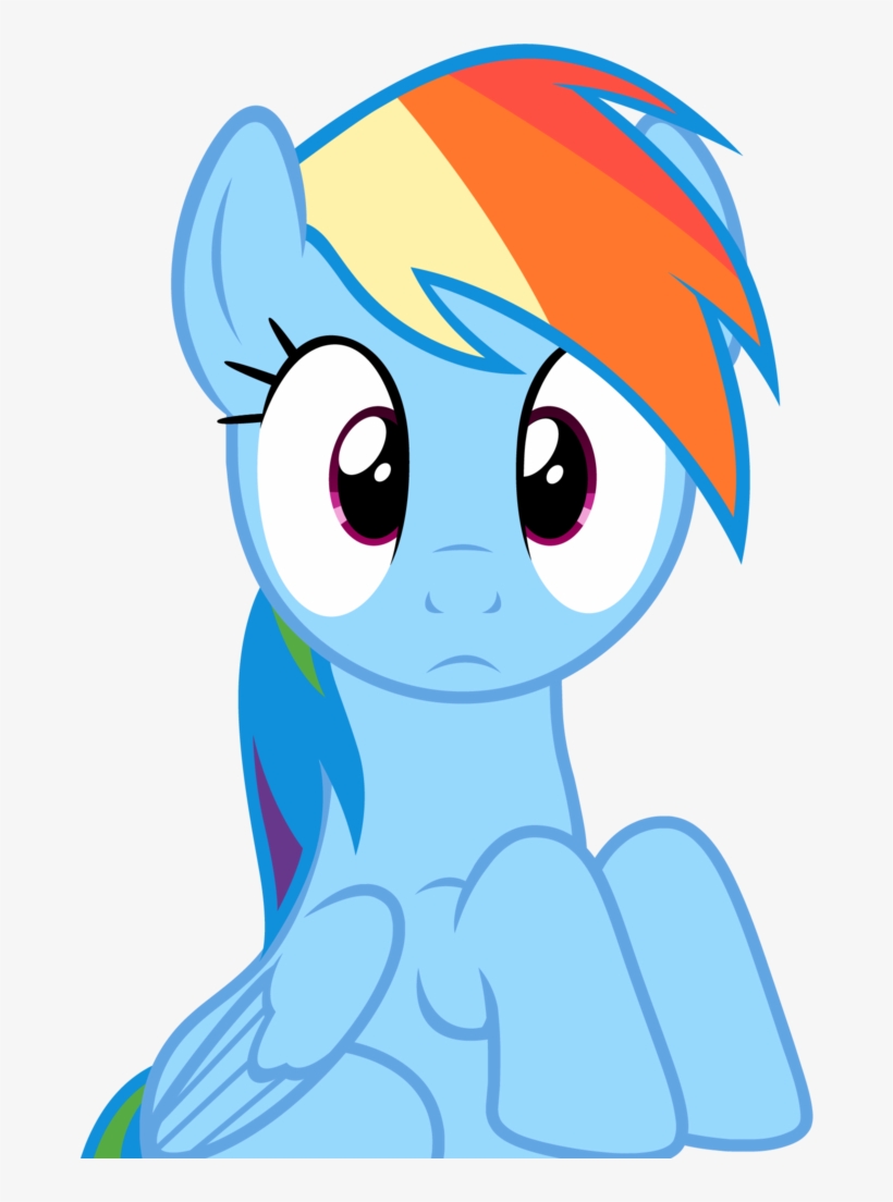<, 28 Pranks Later, Artist - Rainbow Dash Looking At You, transparent png #3158800