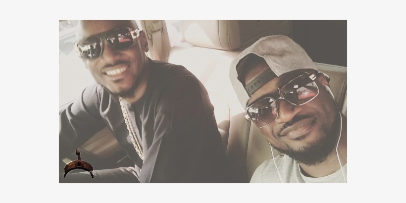 2face And Peter Okoye Share A Selfie As They Arrive - 2baba, transparent png #3159176