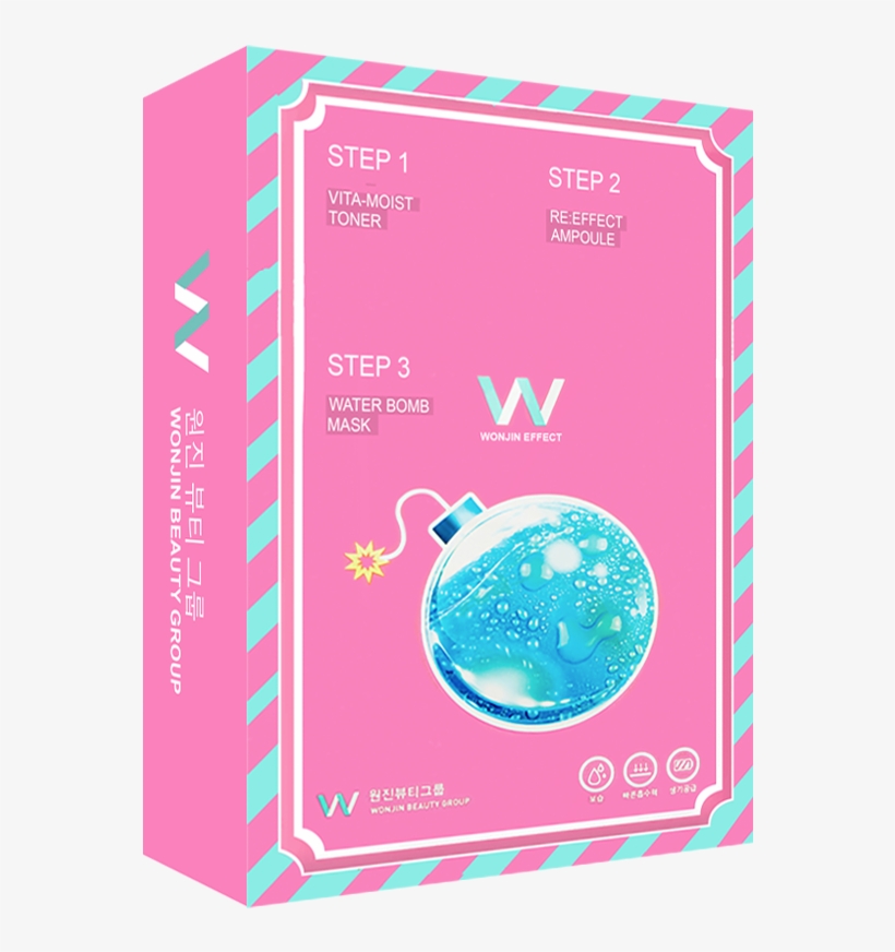 3-step Water Bomb Mask - Crema Ultrahidratante Para Cutis Seco. Efecto Bomba, transparent png #3159350