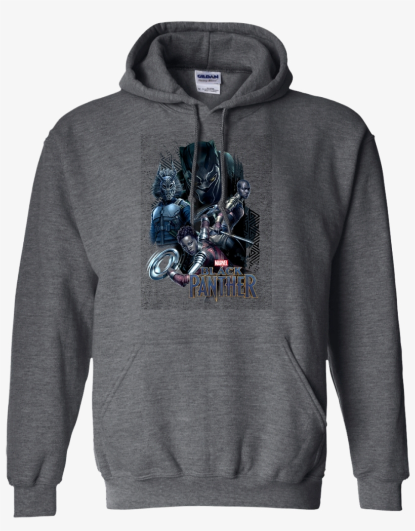 Marvel Black Panther Movie Okoye Nakia Group Long Sleeve - Artix I Love My Shelter Dog Christmas Birthday Gift, transparent png #3159490
