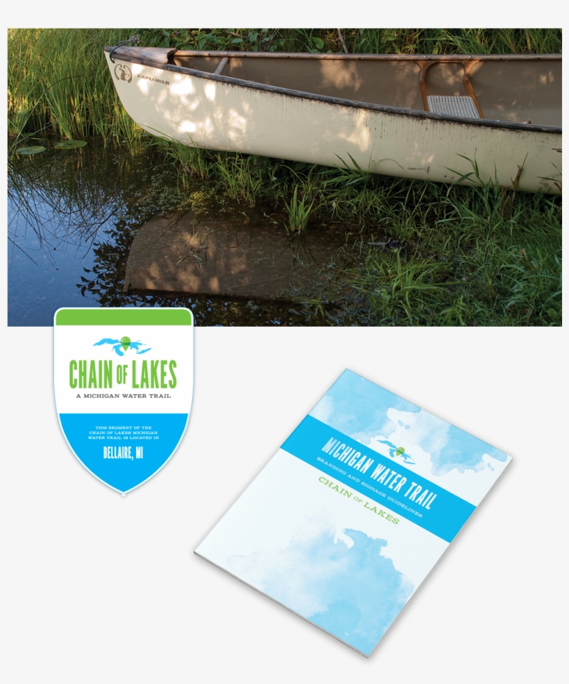 Michigan Water Trails - Canoe, transparent png #3159592