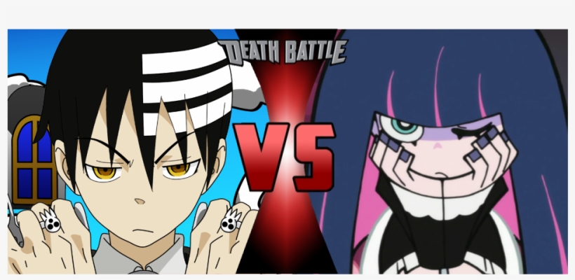 Death The Kid Vs Stocking Anarchy By Wmtruong-da8l6dt - Soul Eater Death The Kid, transparent png #3159744