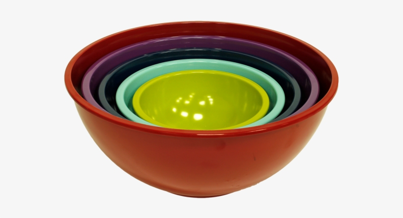 Proctor Silex Set Of 5 Melamine Mixing Bowls Assorted, transparent png #3159745