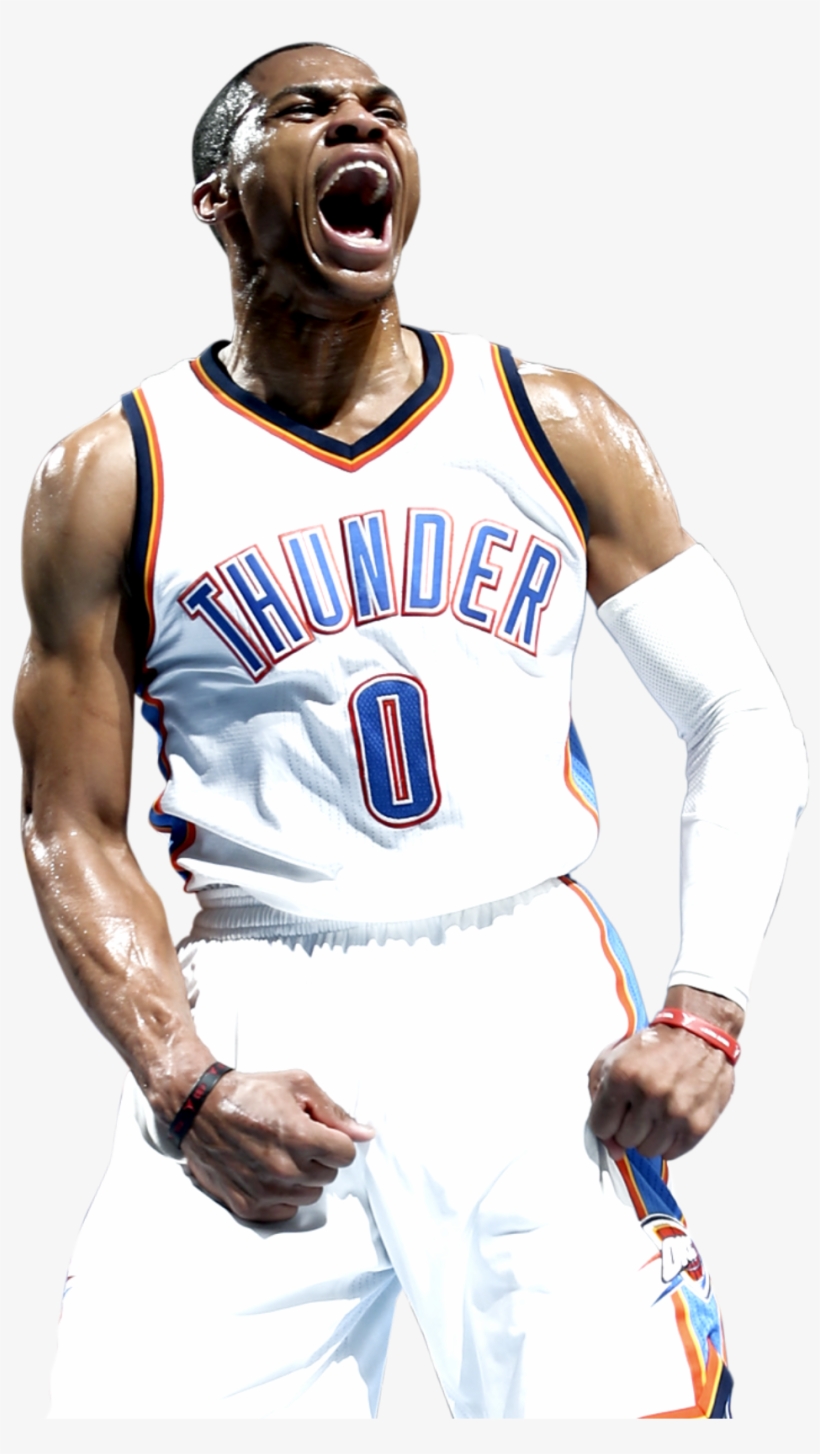 Russell Westbrook Cut Out, transparent png #3159767