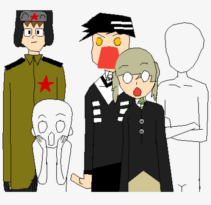 I Added Death The Kid And Maka Because Souleater - User, transparent png #3159793