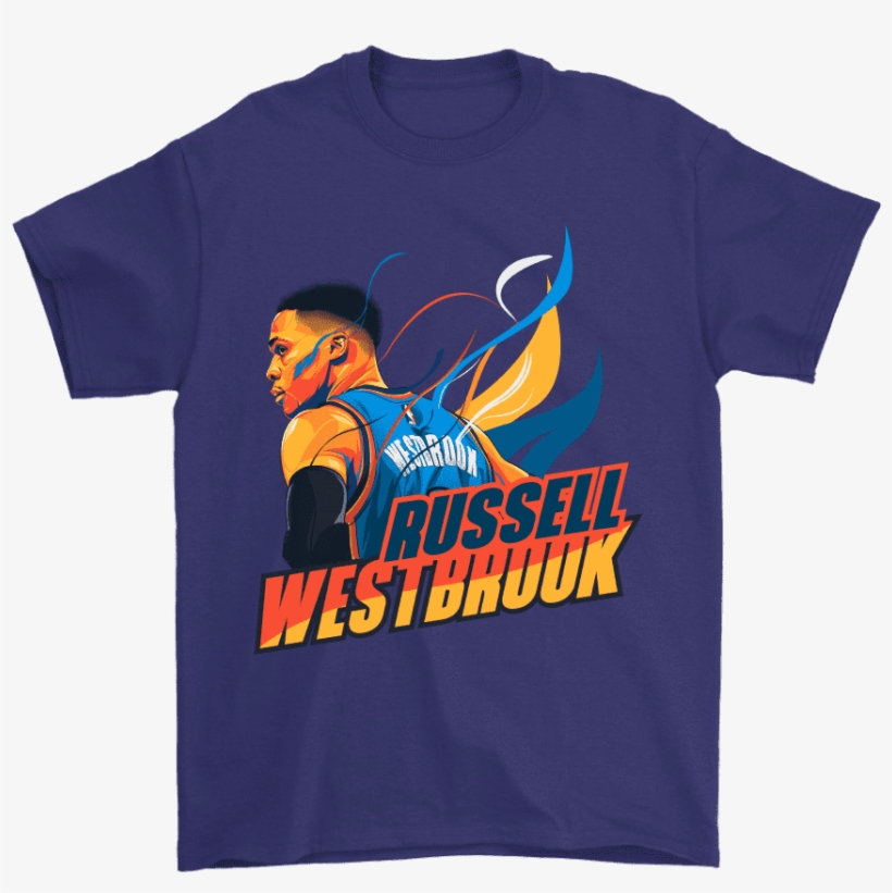 Gildan Mens T-shirt / Purple / S Russel Westbrook Shirt - Tshirt Design Bible Verse, transparent png #3159889