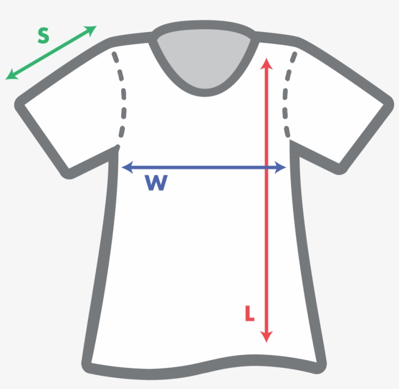 Size - Active Shirt, transparent png #3159897
