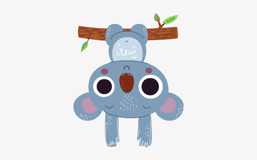 Koala Emoji Design - Illustration, transparent png #3160343