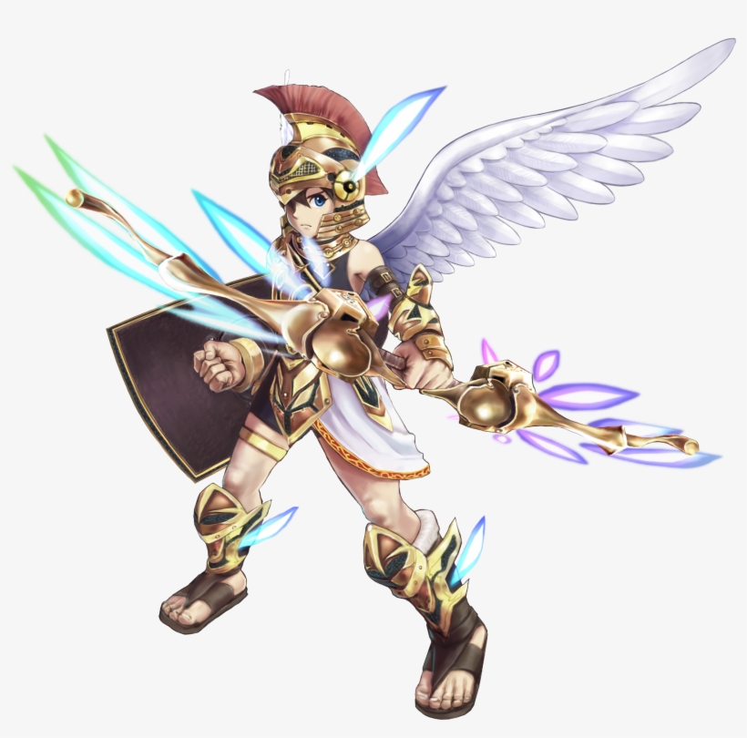 Pitthreesacredtreasures - Three Sacred Treasures Kid Icarus, transparent png #3160390