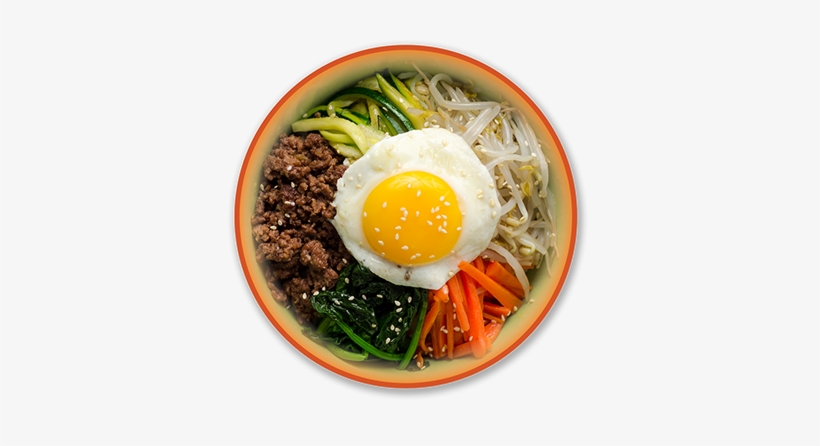Mixing Bowl Is Not A Fast Food Experience It's Like - Korean Dish With Egg, transparent png #3160671