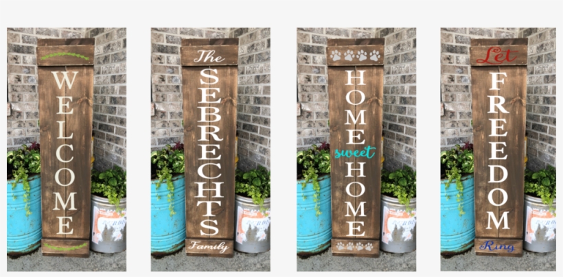 Porchplanksignscollage - Porch Signs!, transparent png #3160984