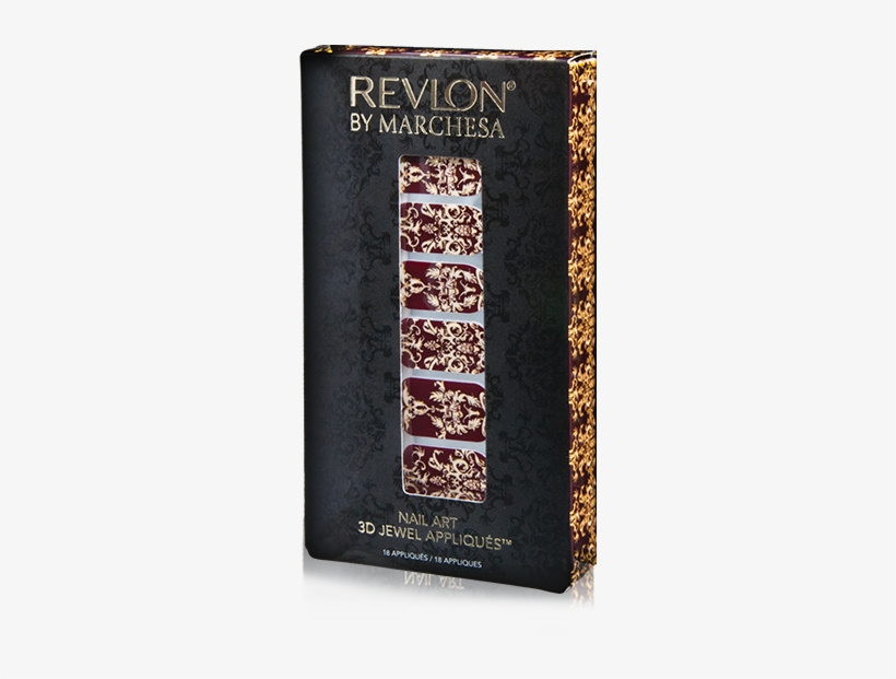 Revlon By Marchesa 3d Jewel Appliqués - Revlon Nail Art Stickers, transparent png #3161242