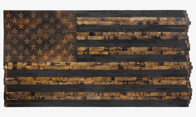 The Barrel Wood Series - Flag Of The United States, transparent png #3161305