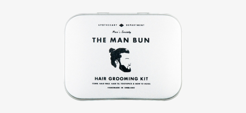 Next - Menssociety Man Bun Hair Styling Kit, transparent png #3161452