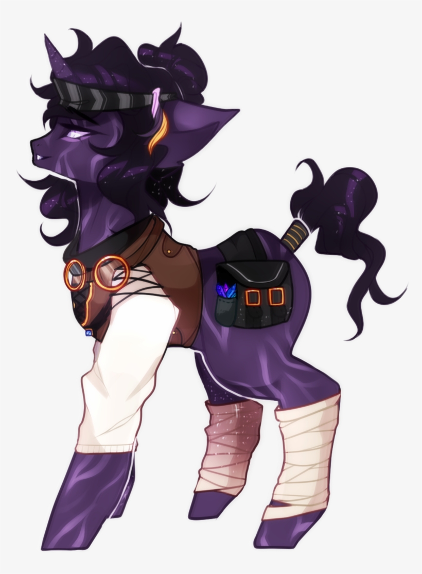 Horse Man With Bun By Coocadoo - Cartoon, transparent png #3161505