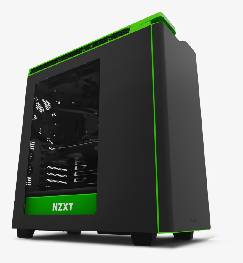 Nzxt H440 - Mid Tower Case, transparent png #3161580