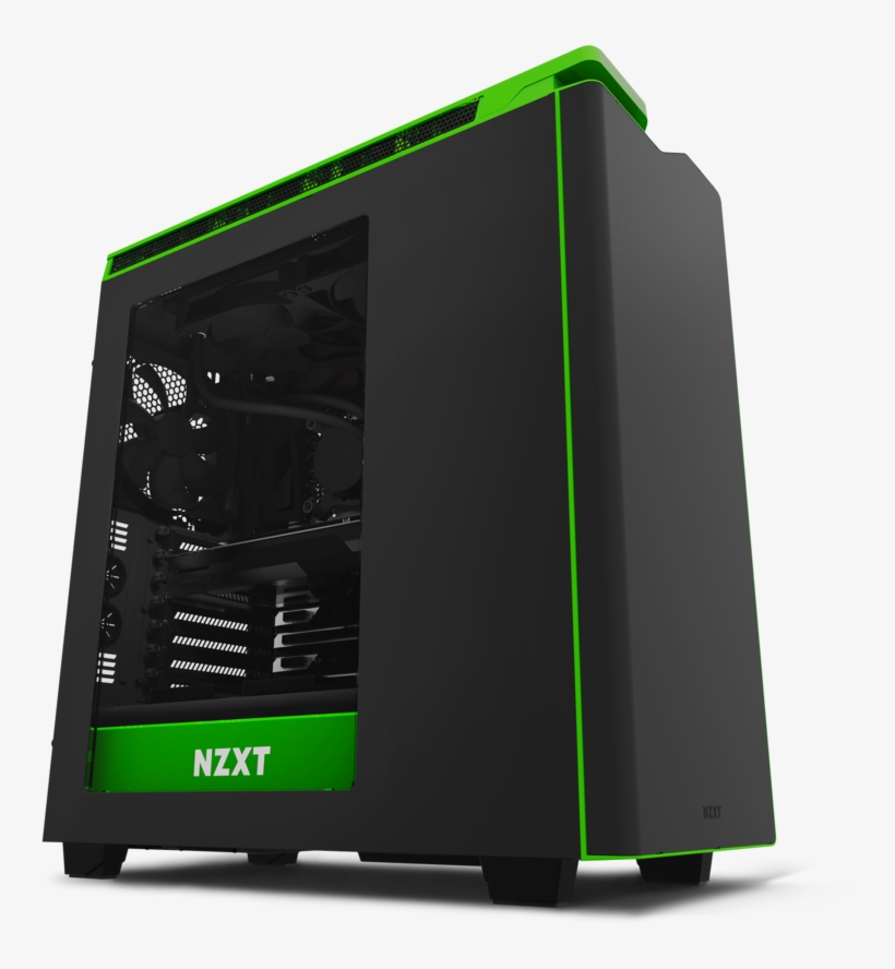 Nzxt H440 - Mid Tower Case, transparent png #3161580