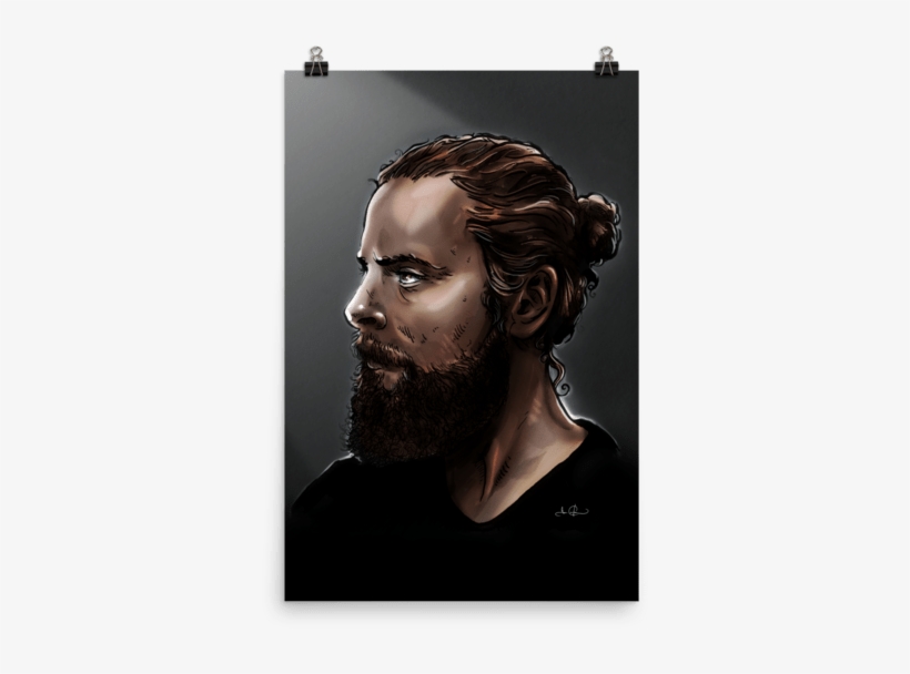 Manbun In The Dark Poster - Bronze Sculpture, transparent png #3161650