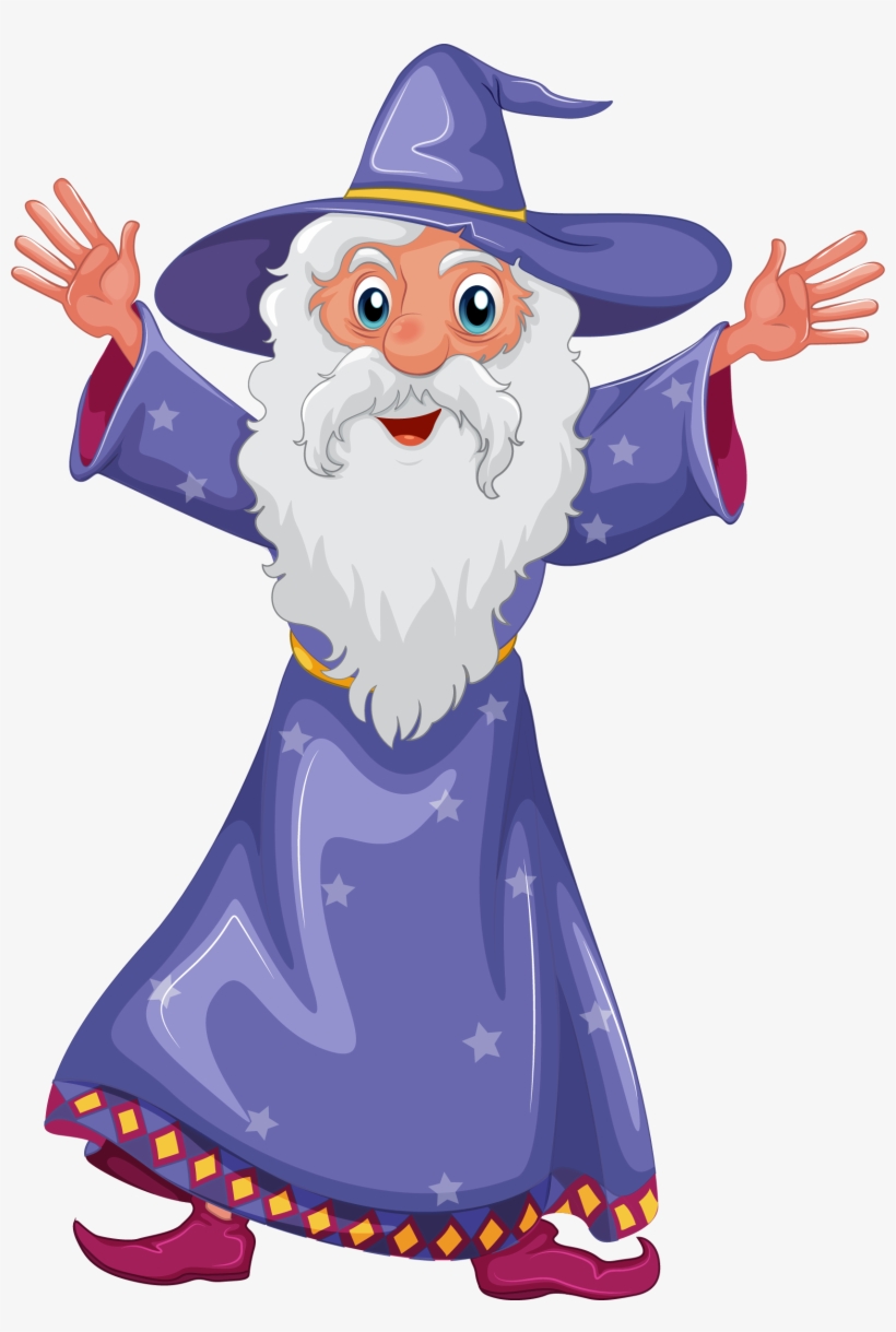 Wizard Quality Png Image - Png Transparent Wizard Cartoon No Background, transparent png #3161704