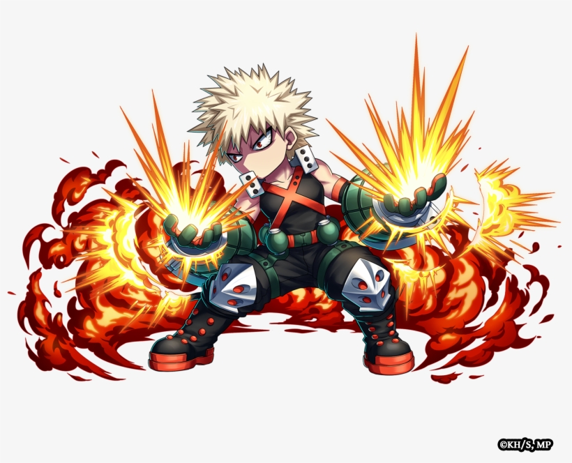 Bakugou - Brave Frontier My Hero Academia, transparent png #3161784