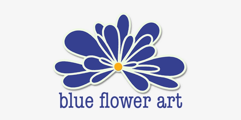 Blue Flower Art Digital Scrapbooking - Art, transparent png #3161911