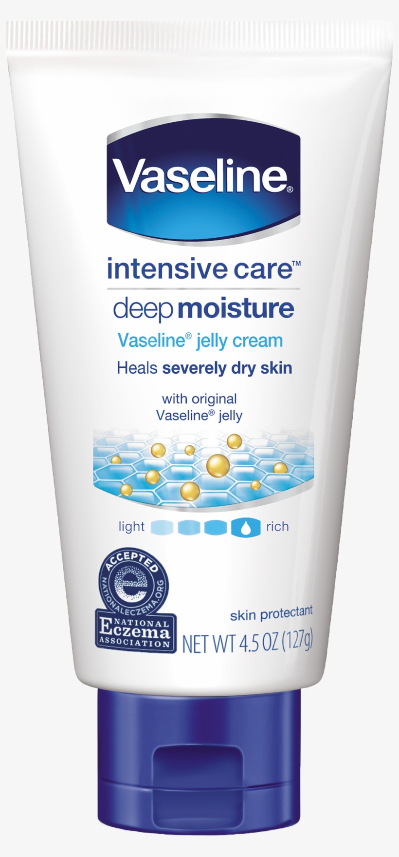 Vaseline® Petroleum Jelly Deep Moisture, transparent png #3161997
