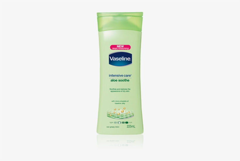Vaseline Intensive Care Aloe Soothe Lotion - 10 Fl, transparent png #3162095