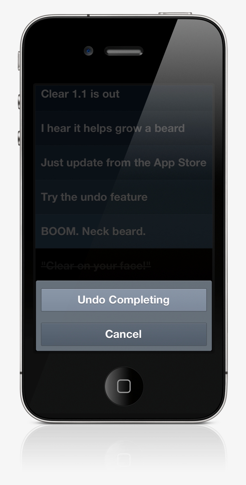 Shake To Undo - Iphone 4 Camera, transparent png #3162116