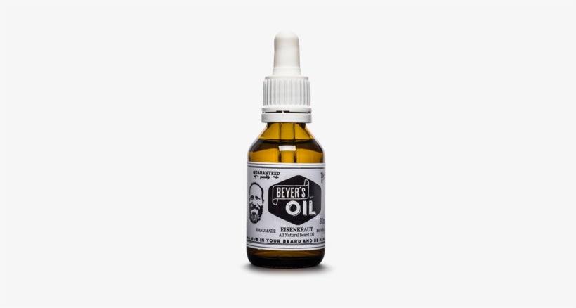 Beyer's Oil Beard Oil Front - Beyers Oil Beyer?s Oil Bartöl Eisenkraut 30ml (86,63, transparent png #3162244