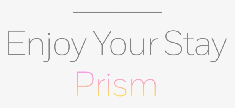 Enjoy Your Stay Prism [limited To 299 Pieces] Represents - Enjoy Your Stay Png, transparent png #3162444