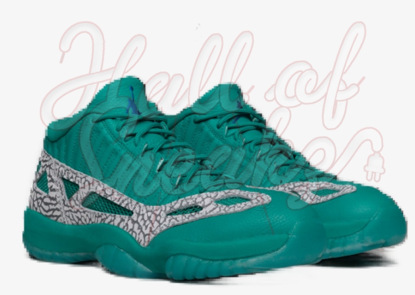 Air Jordan 11 Low Ie Rio Teal - Air Jordan 11 Retro Low Ie Shoe, By Nike Size 7.5 (blue), transparent png #3162633