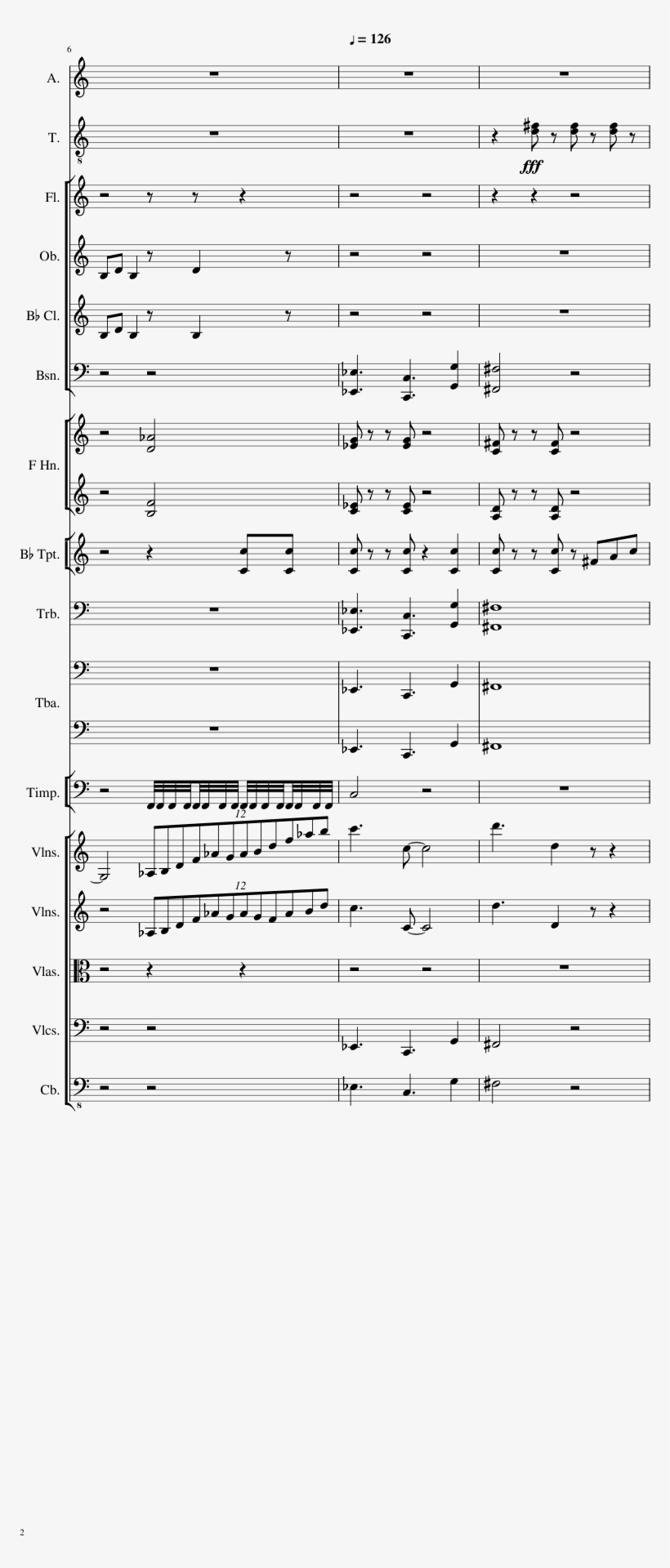 Oh No, Mojo Jojo Sheet Music 2 Of 5 Pages - Sheet Music, transparent png #3162769
