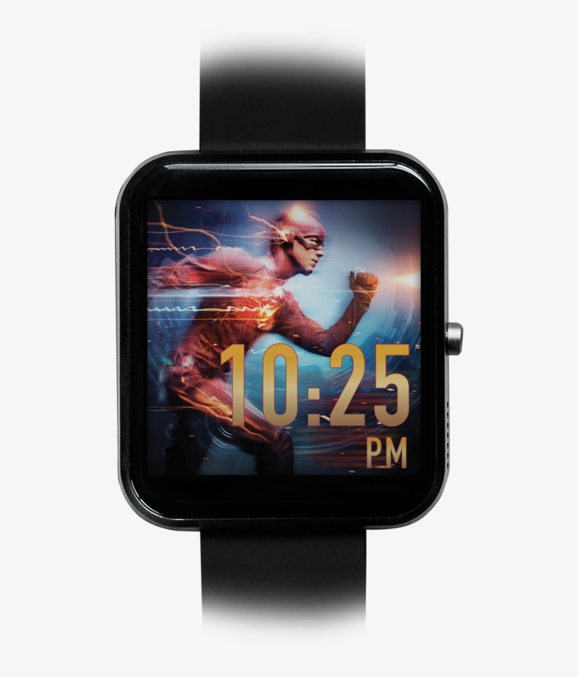 One61 The Flash Smartwatch 1 - Flash Fastest Man Pillow, transparent png #3163472