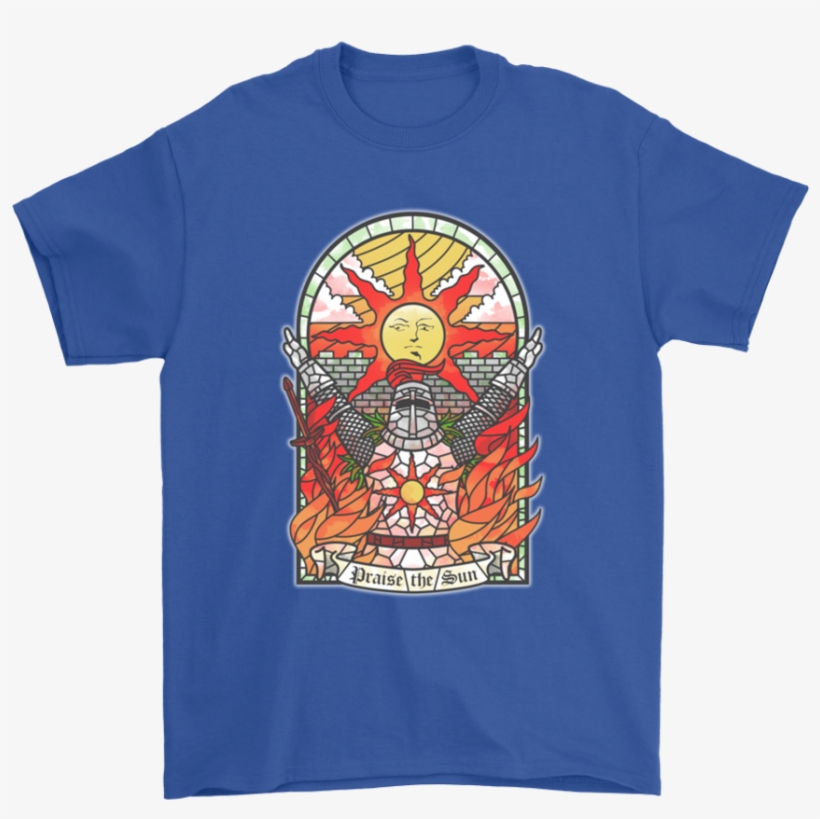 Solaire Of Astora Praise The Sun Dark Soul Shirts - Dark Souls - Praise The Sun Church, transparent png #3163526