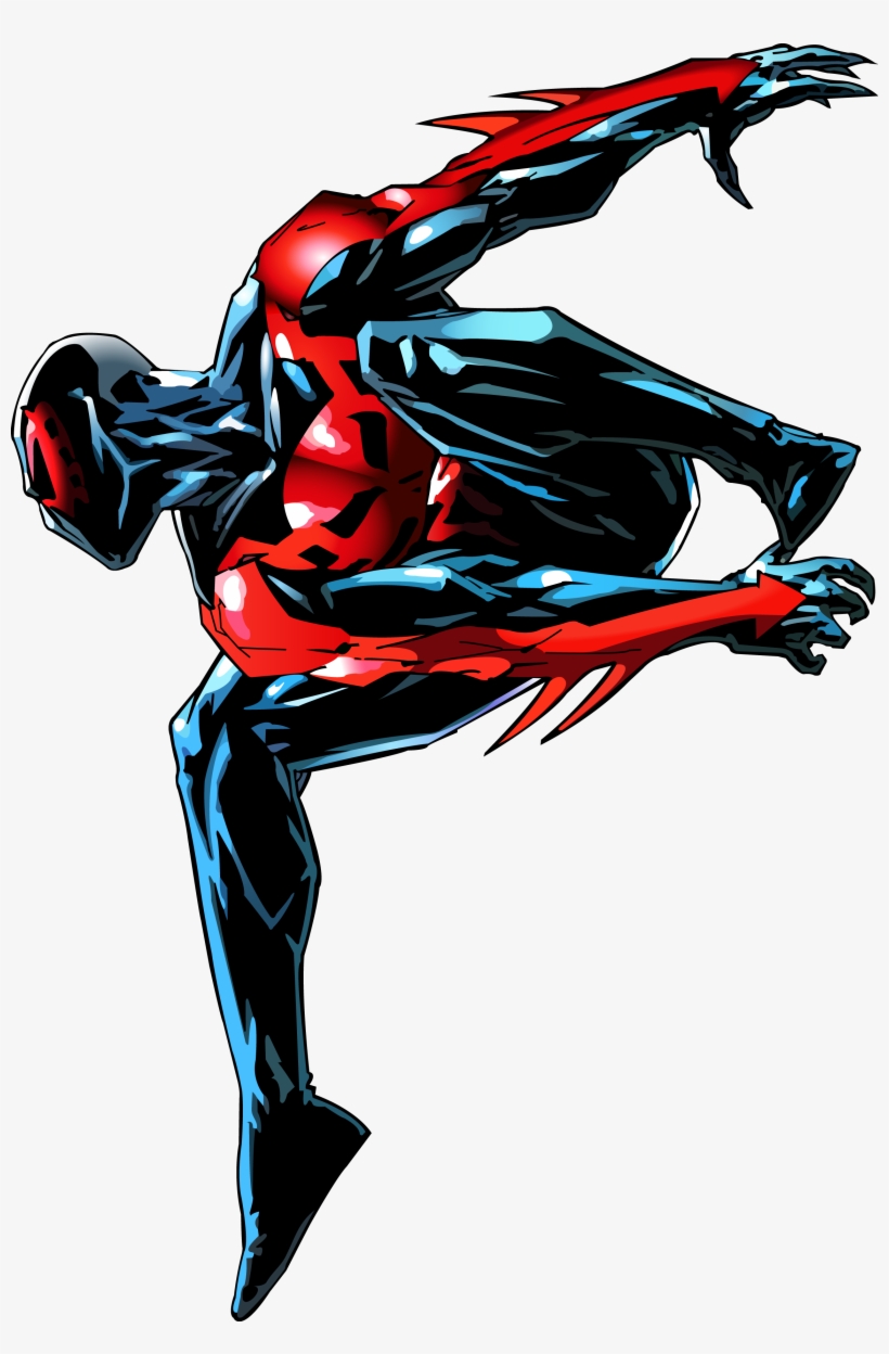 Spiderman 2099 Wallpapers And Backgrounds - Imagenes De Spider Man 2099, transparent png #3163551