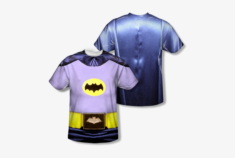 Batman Classic Tv/batman Costume - Batman 1966 T Shirt, transparent png #3163786
