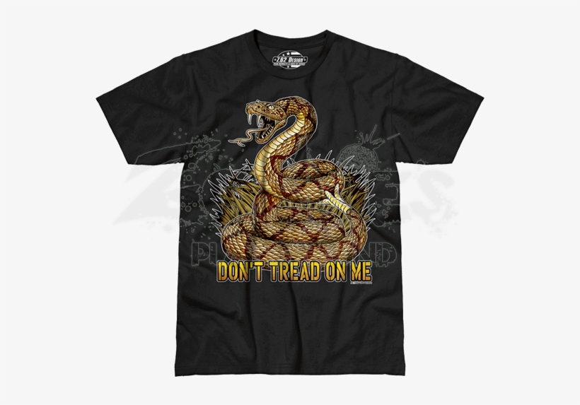 Don't Tread On Me Premium T-shirt - Past Time Signs Vs-t441 Dont T, transparent png #3163890