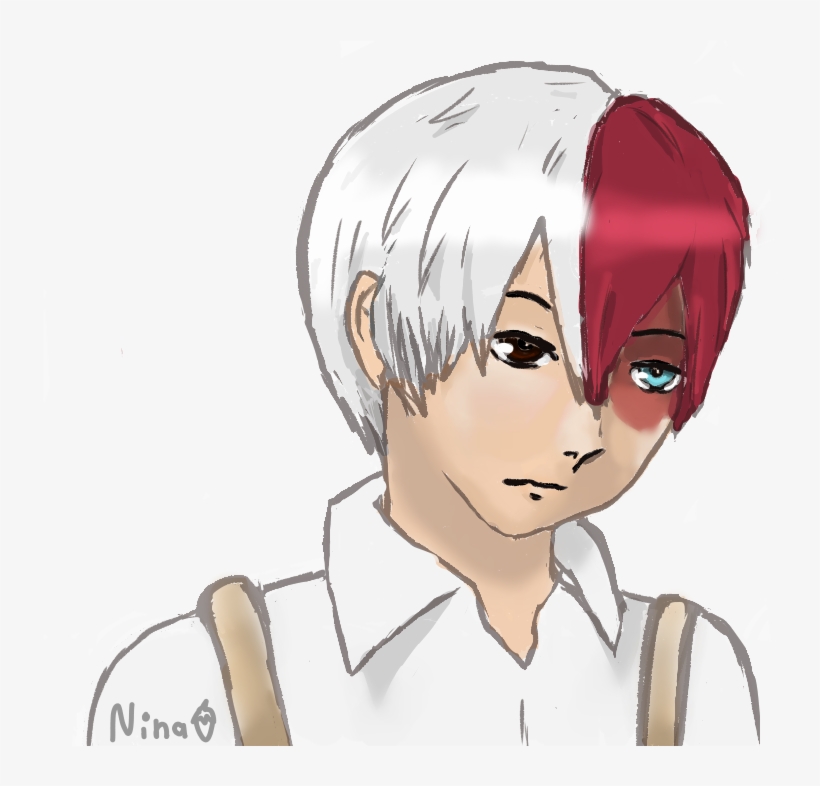 Shouto Todoroki - Cartoon, transparent png #3164147