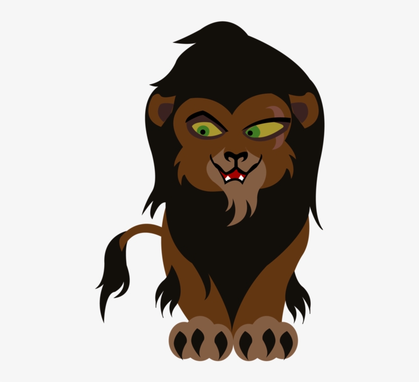 Lion King Clipart Scar Chibi Scar By Mona Minette Nvcgce - Chibi Scar, transparent png #3164288