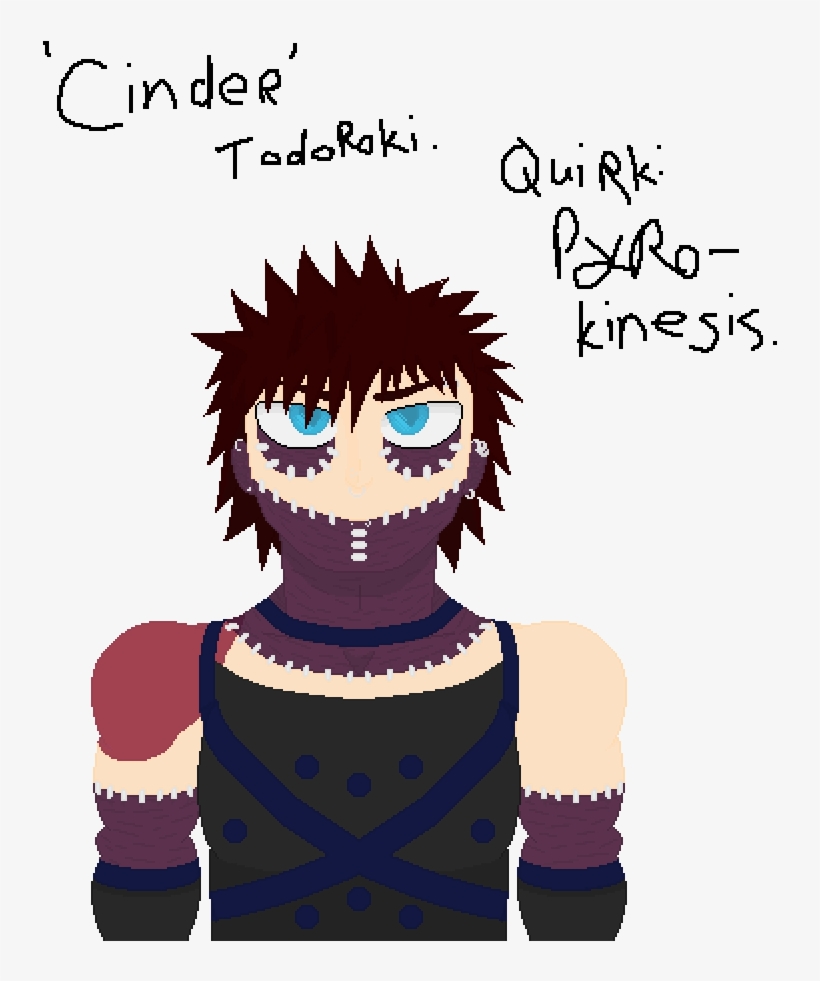 'cinder' Todoroki - - Cartoon, transparent png #3164290