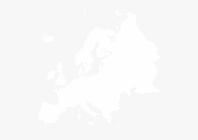Europe In White - Map Of European Provinces, transparent png #3164847