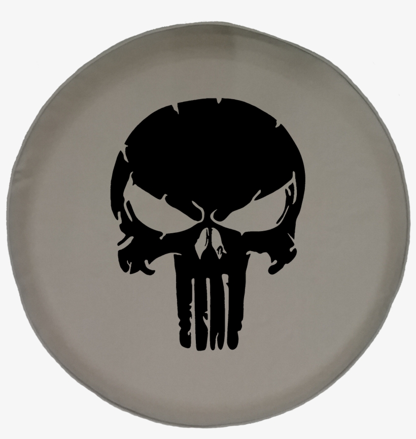 Cracked Punisher Skull With Angry Eyes Offroad Jeep - Si Vis Pacem Para Bellum Punisher Tattoo, transparent png #3164965