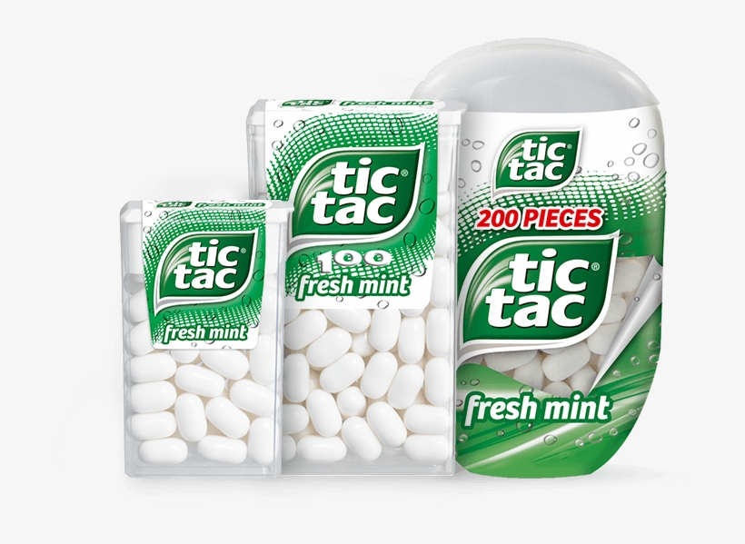 Tic Tac Fresh Mint Candy - Ferrero Tic Tac Peach Lemonade Mixers 12 Count 1 Oz, transparent png #3164982
