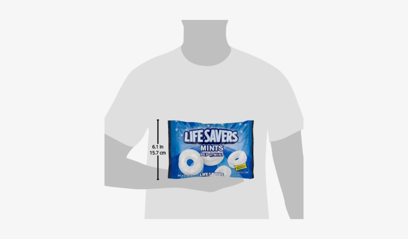 Pep O Mints Candy, - Lifesavers Pep O Mint Mints, 13 Oz. Bag, transparent png #3165049