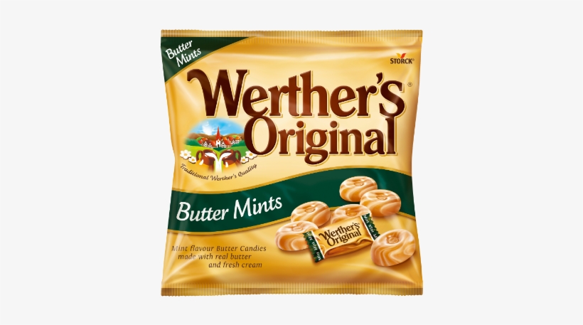 Werther's Original Butter Mints - Werther's Original Mint, transparent png #3165051