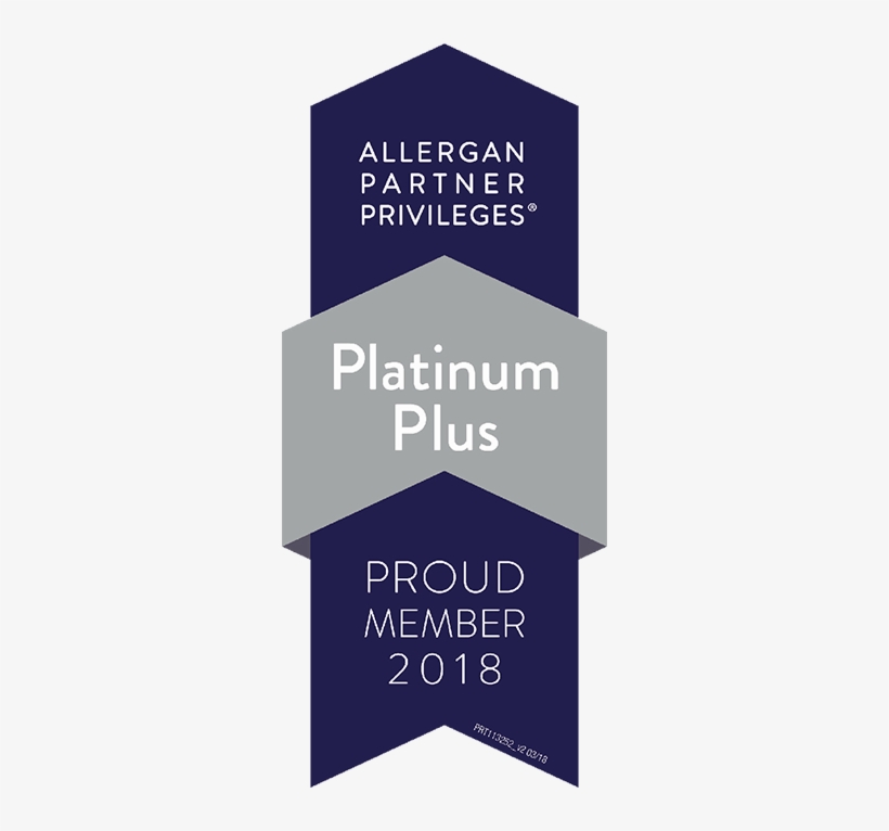 Platinum Plus Logo - Allergan Platinum Injector Celebrate Our New Status, transparent png #3165145