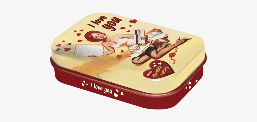 I Love You Chocolate - Nostalgic-art Merchandising Gmbh, transparent png #3165338