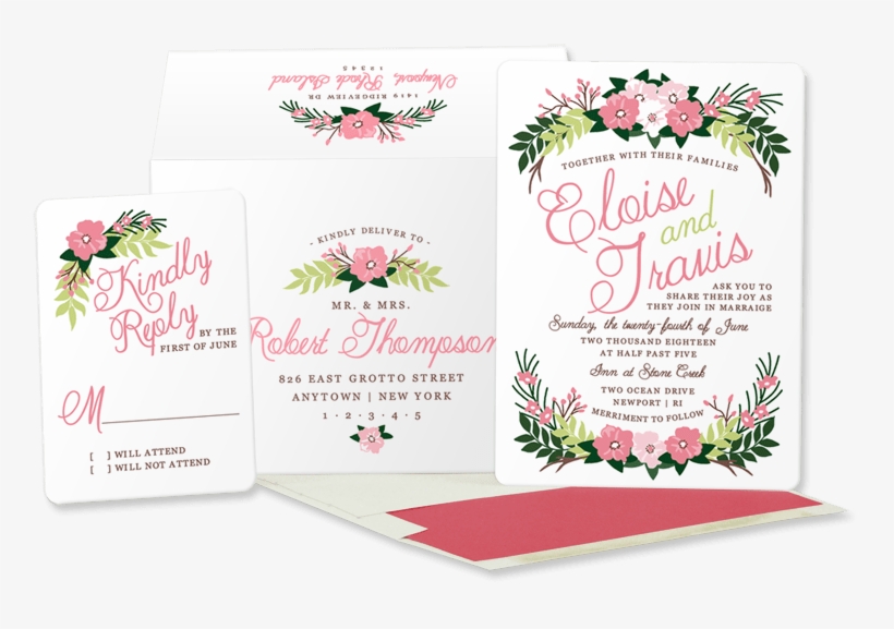 Eloise Mc Wedding Invite - Flower, transparent png #3165527