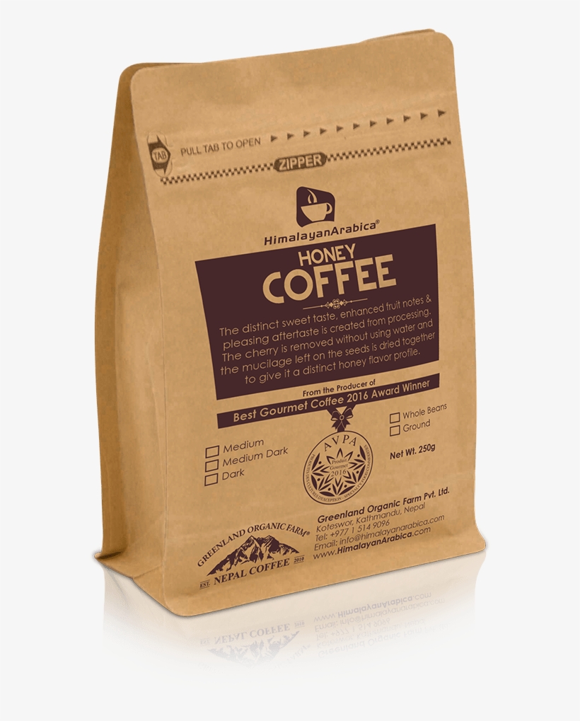 Honey Coffee - Nepal Organic Coffee, transparent png #3165580
