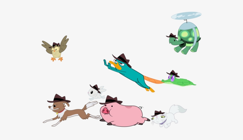 Soos And Buford Becoming Best Buddies - Phineas Und Ferb Owca, transparent png #3165581